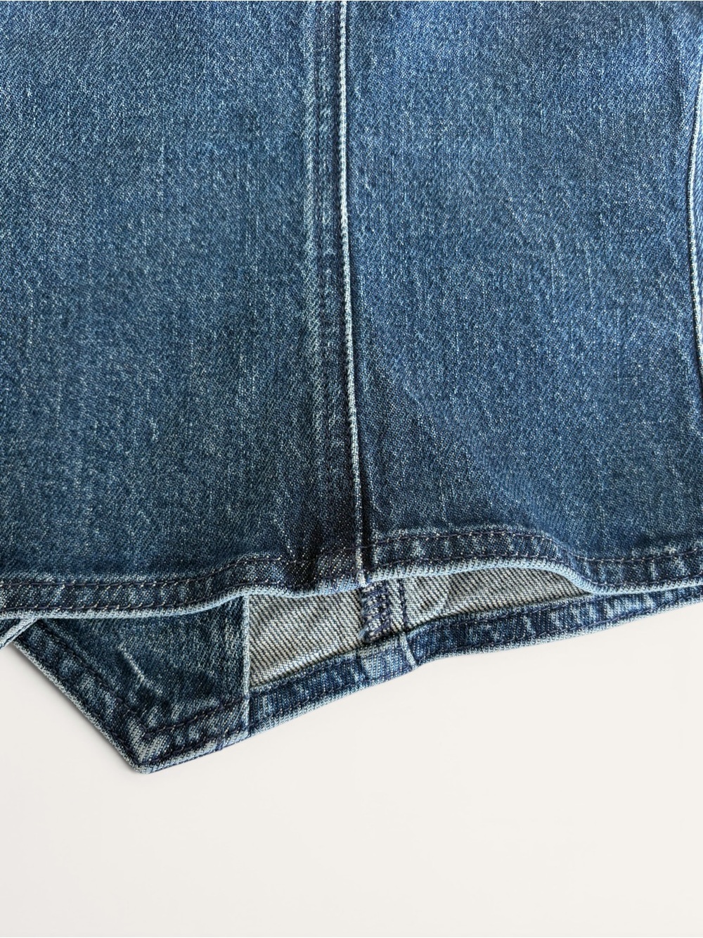 Madewell Indigo Blue Denim Button Vest - Picture 8 of 10